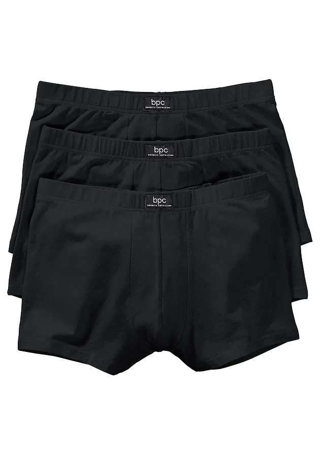 Chilot boxer strâmt cu bumbac (set/3 buc.)
