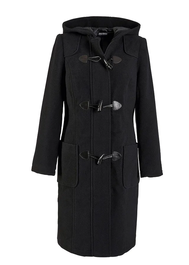 Palton din lână dufflecoat