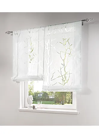 Vypalovaná roleta na zavazování • bílá • bonprix obchod