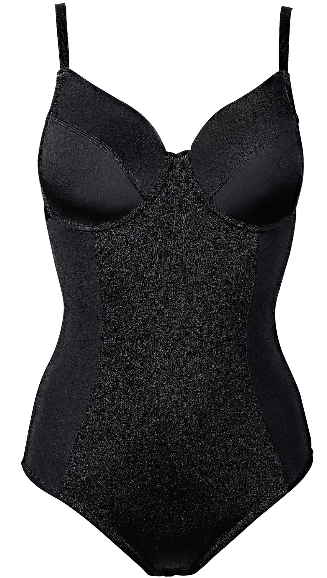 Stahovací body, střední tvarující efekt • černá • bonprix obchod