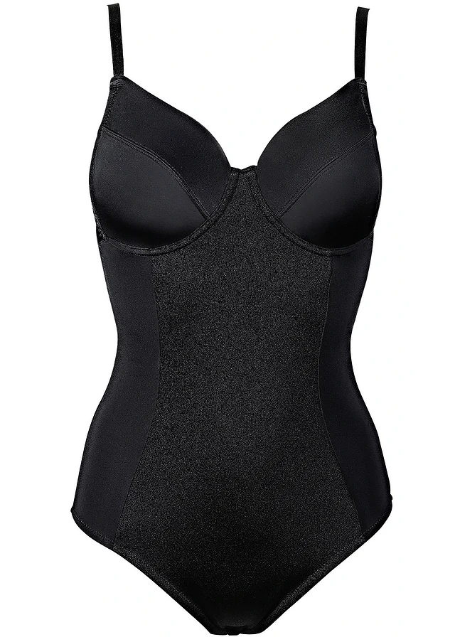 Body sculptant, maintien modéré, Couleur: noir