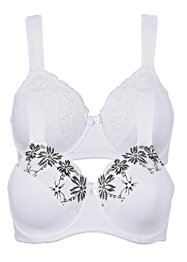 Sutien cu amătură și bretele căptușite (set/ 2 buc.)