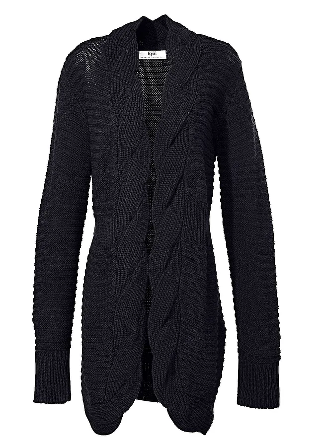 Dlhý pletený sveter