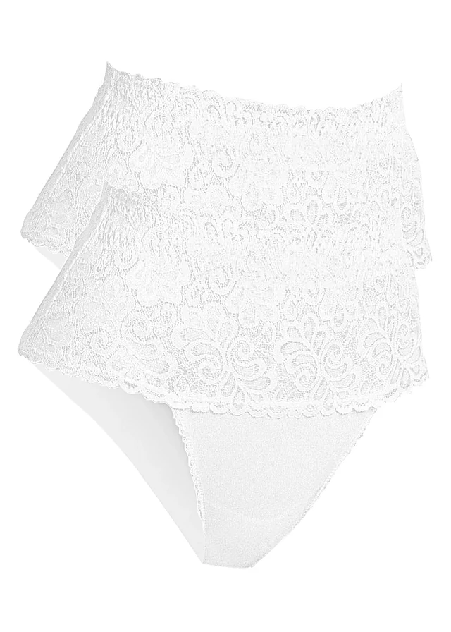 Lot de 2 slips sculptants, maintien fort