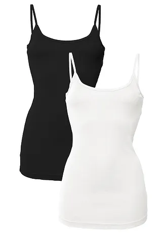 Top cu bretele subțiri (set/2 buc.)