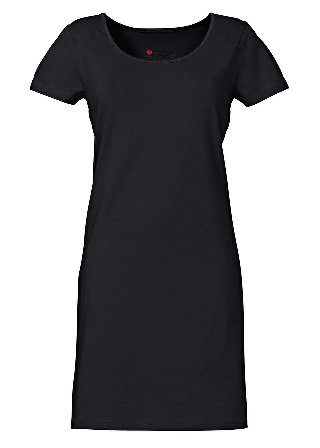 Džersejové šaty z bio bavlny so strečom