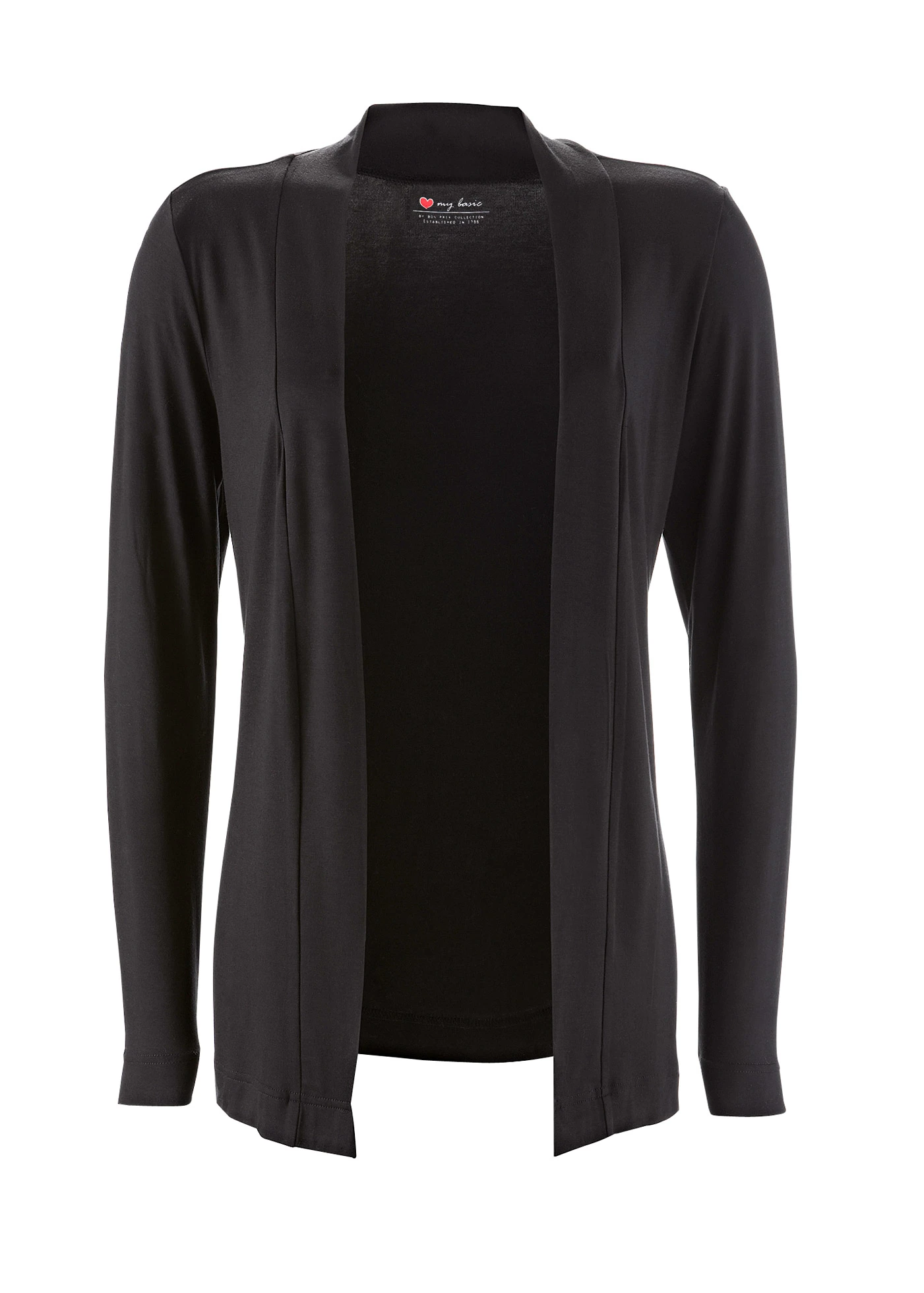 Jachetă din viscoză moale • negru • magazin bonprix