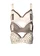 Beugel bh (set van 3) met katoen, Kleur: crème met print+taupe+crème