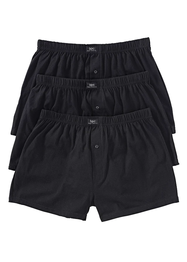 Chilot boxer lejer din jerse de bumbac (set/3 buc.)