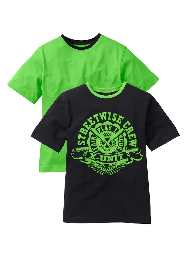 Tricou din bumbac 100% (set/2 buc)