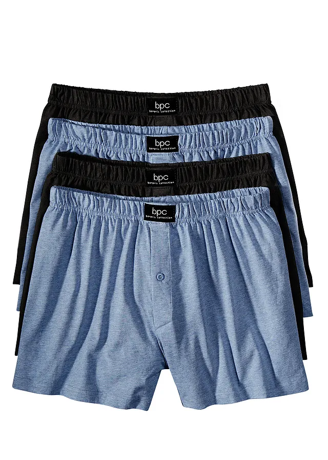 Boxeri lejeri jerse cu bumbac moale (set/ 4 buc.)