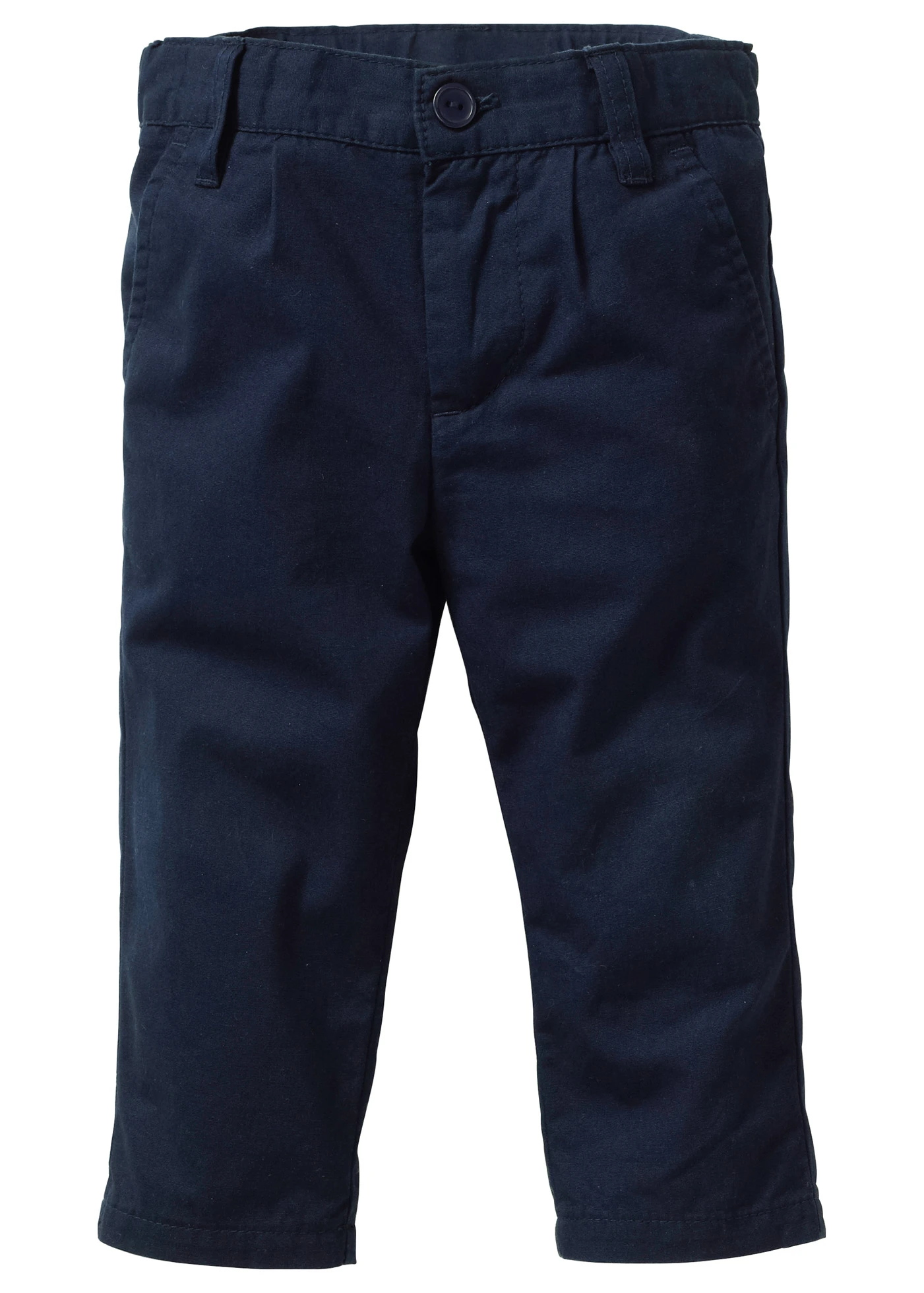 Baby gilet, overhemd en broek (3-dlg. set) • wit-donkerblauw • bonprix online shop