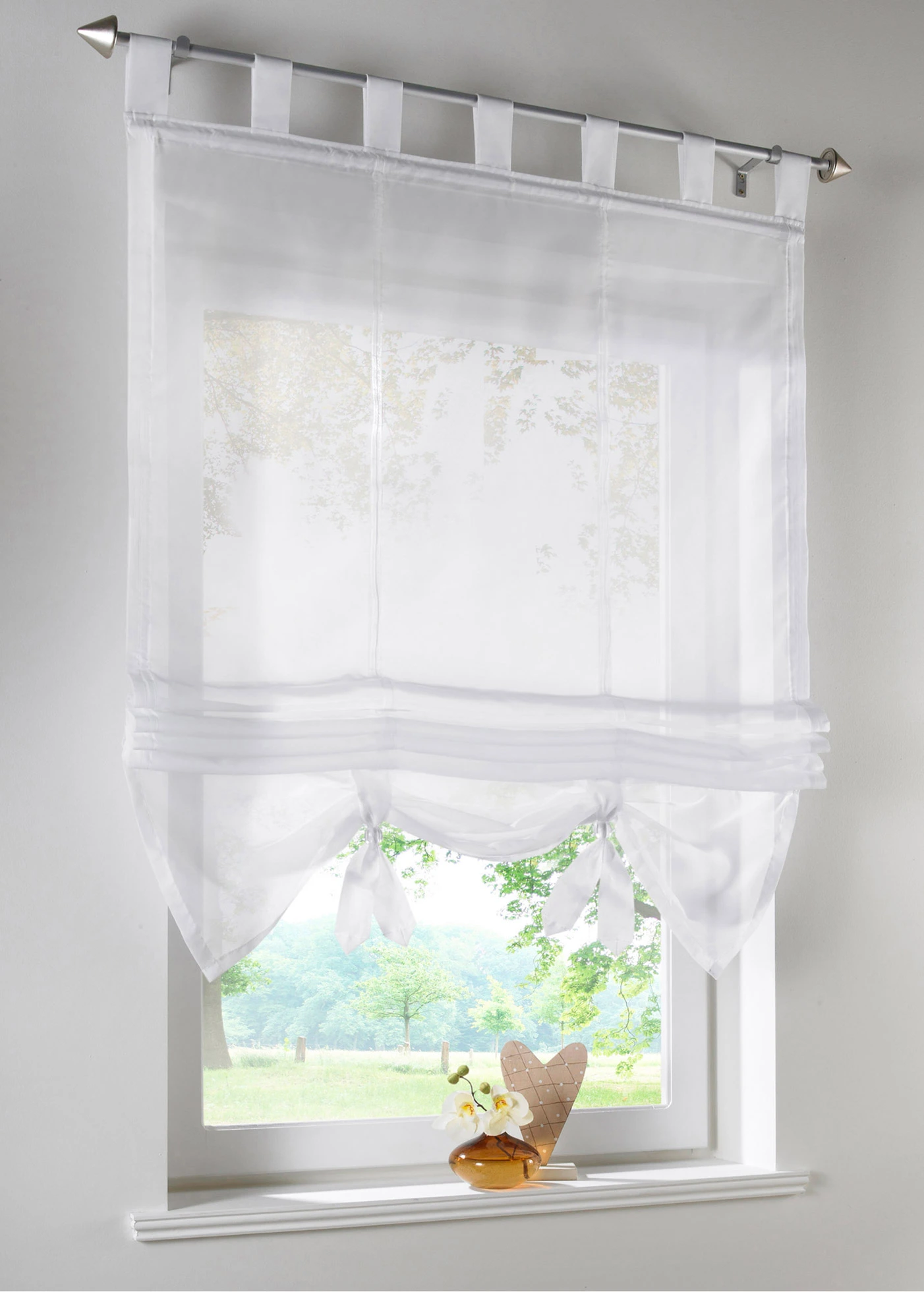 Store bateau avec polyester recyclé • blanc • Boutique bonprix