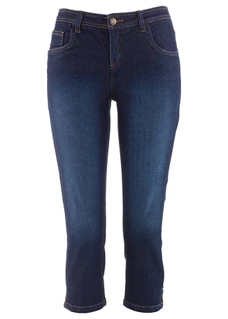 Jean slim taille mi-haute, raccourci