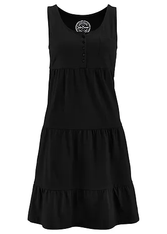 Rochie scurtă din jerse din bumbac • indigo • magazin bonprix