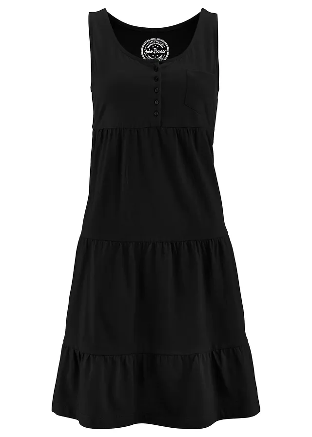 Jurk van katoen-jersey, petite • indigo • bonprix online shop