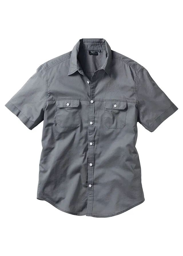 Košeľa s krátkym rukávom z čistej bavlny