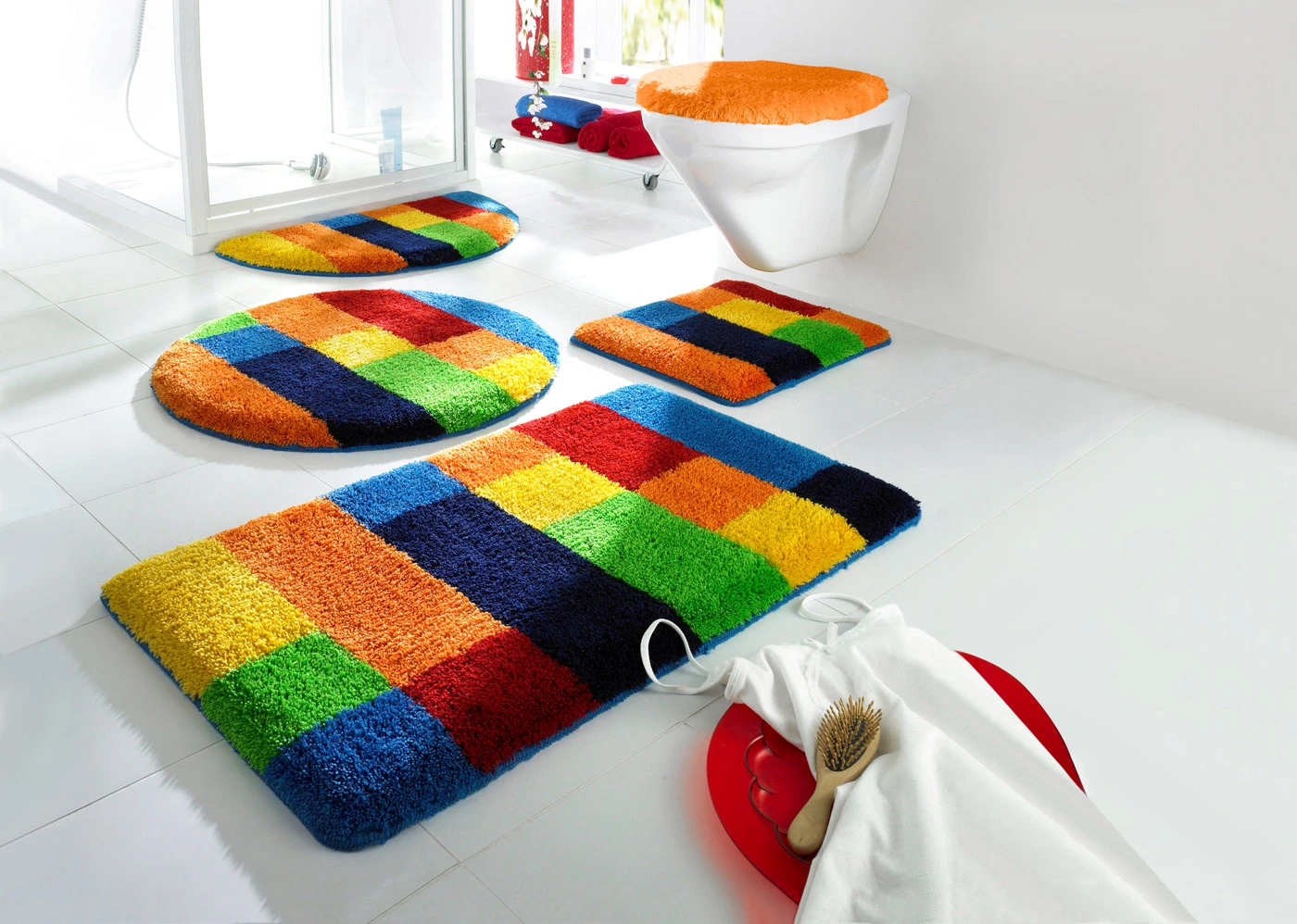 Tapis de bain aux couleurs vives • multicolore • Boutique bonprix
