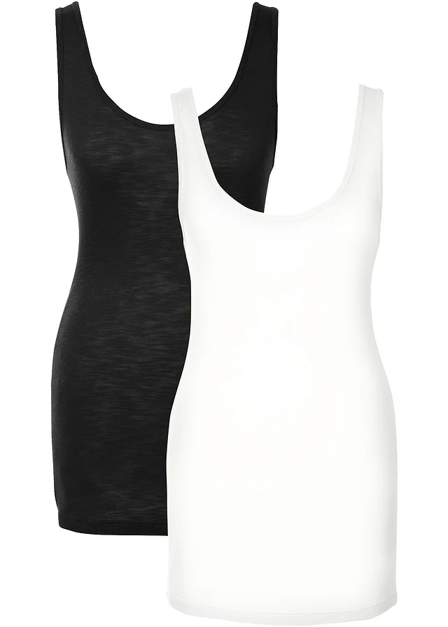 Lot de 2 tops • blanc cassé/noir • product-page.page-title-suffix