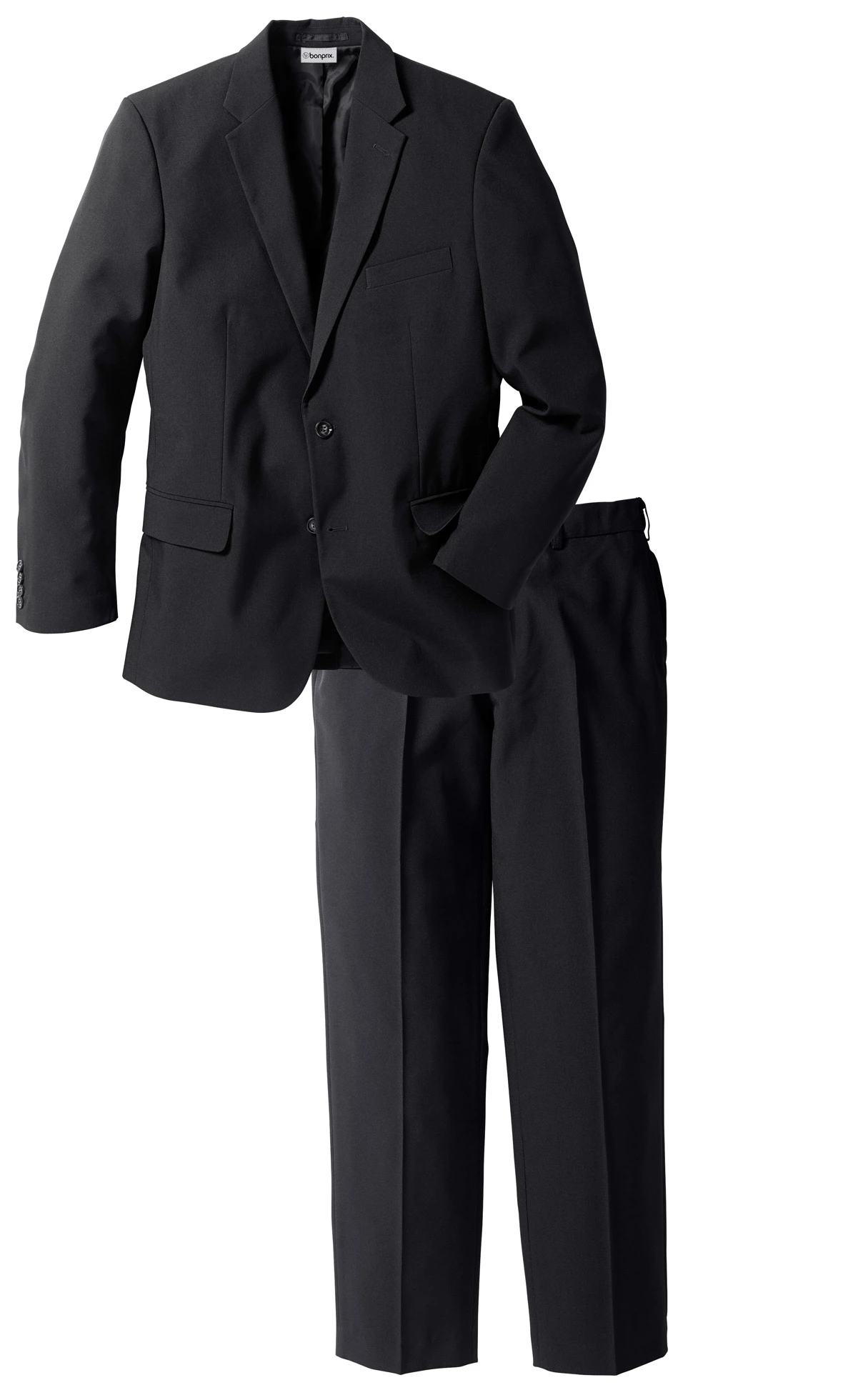 Costume 2 pièces, regular • noir • Boutique bonprix