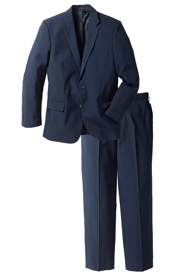 Costume 2 pièces, regular • bleu foncé • Boutique bonprix