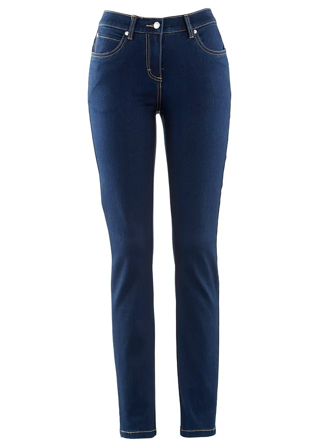 Slim Fit džínsy, super streč, stredná výška pásu