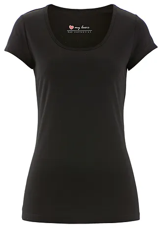 Přiléhavé tričko • černá • bonprix obchod