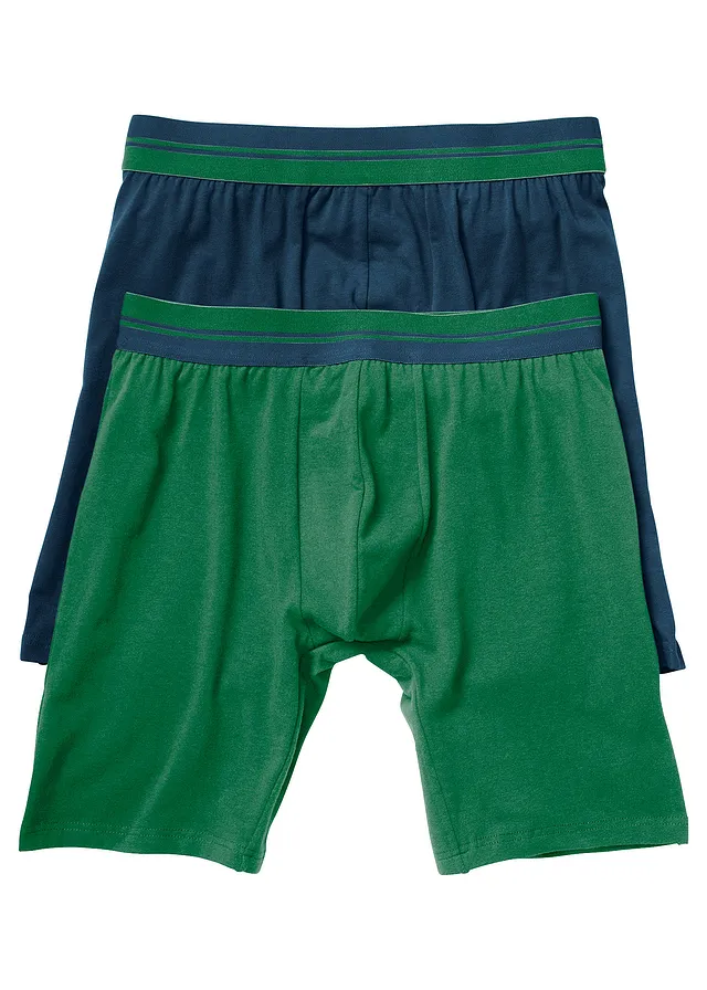 Dlhé boxerky s bavlnou (2 ks), priliehavé