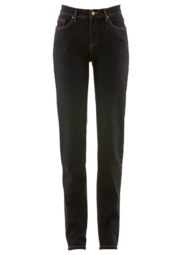 Jean Mom taille mi-haute, long