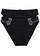 Chilot cu broderie delicată (2buc/pac), culoare: negru+alb