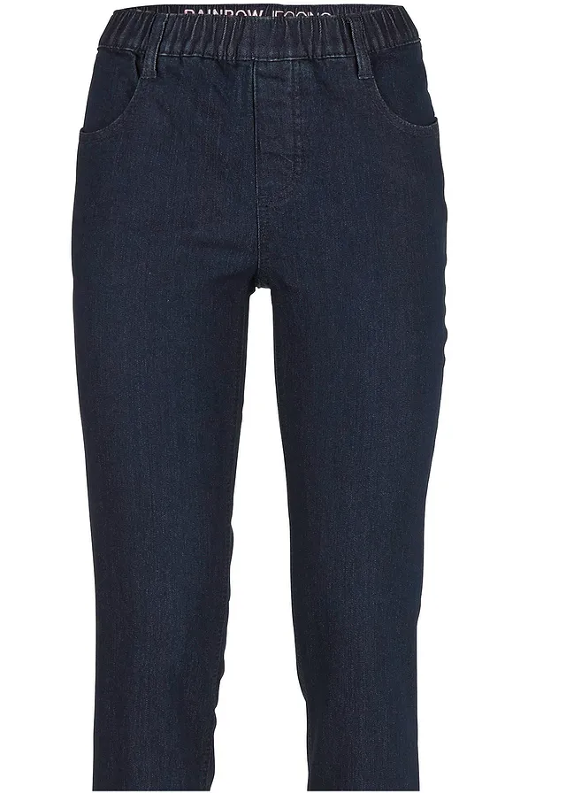 Blugi skinny talie medie, confortabilă