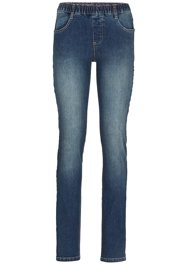Skinny jegging, Mid Waist, kényelmes derékpánttal
