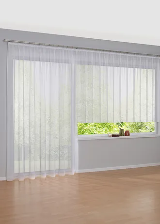 Záclona "Univoile" (1 ks v balení) • bílá • bonprix obchod