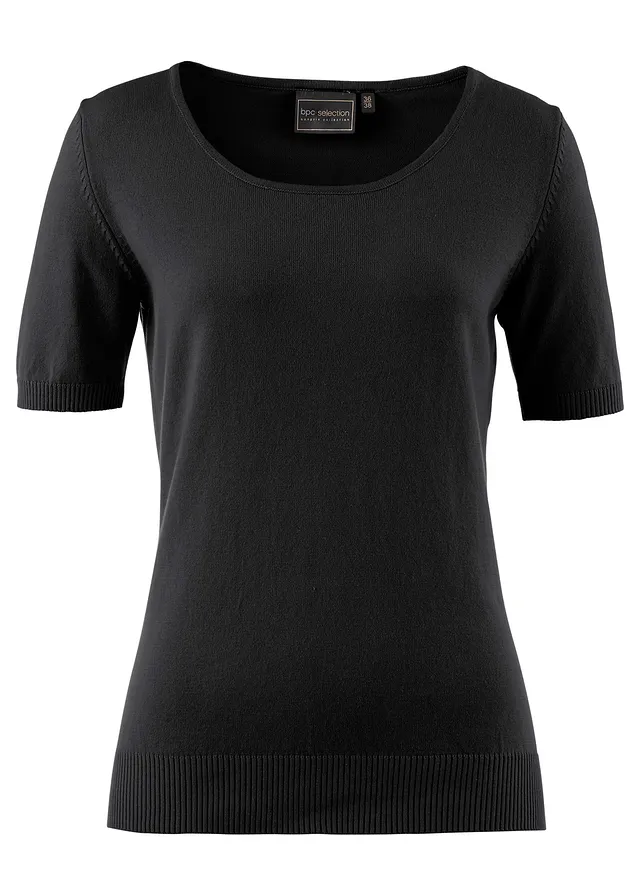 Pulover cu mâneci scurte