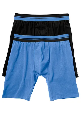 Dlhé boxerky s bavlnou (2 ks), priliehavé