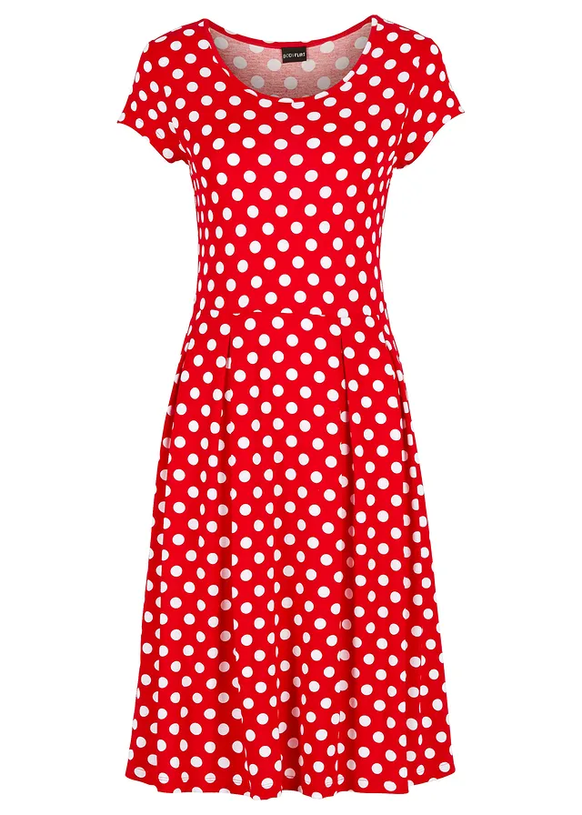 Džersejové šaty z viskózového mixu