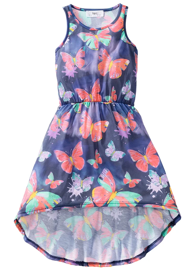 High-low jersey jurk