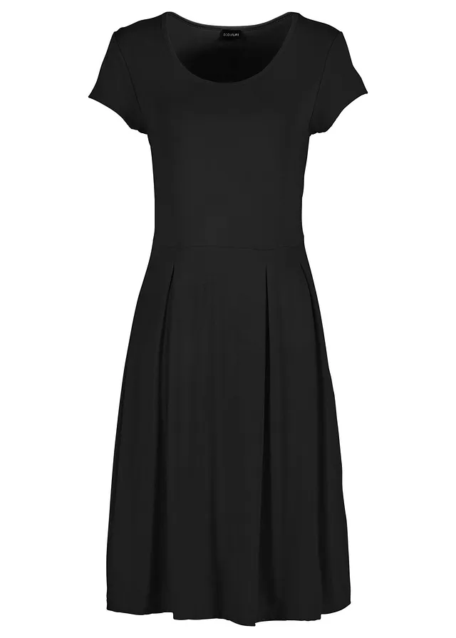 Rochie din jerse din amestec cu viscoză