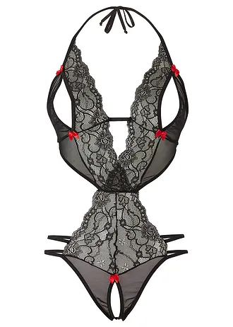 Body tanga ouvert • černá • bonprix obchod