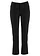 Pantalon 7/8 en bengaline, Couleur: noir