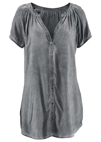 Chemisier manches courtes 100% coton