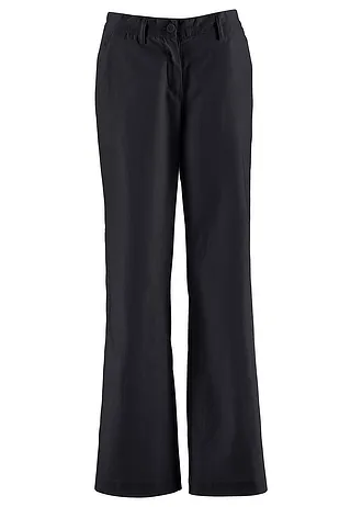 Tkané kalhoty ze směsi lnu a bavlny