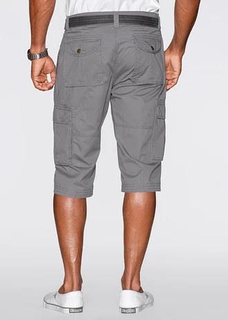 Hosszú bermuda Regular Fit, szín: füstszürke