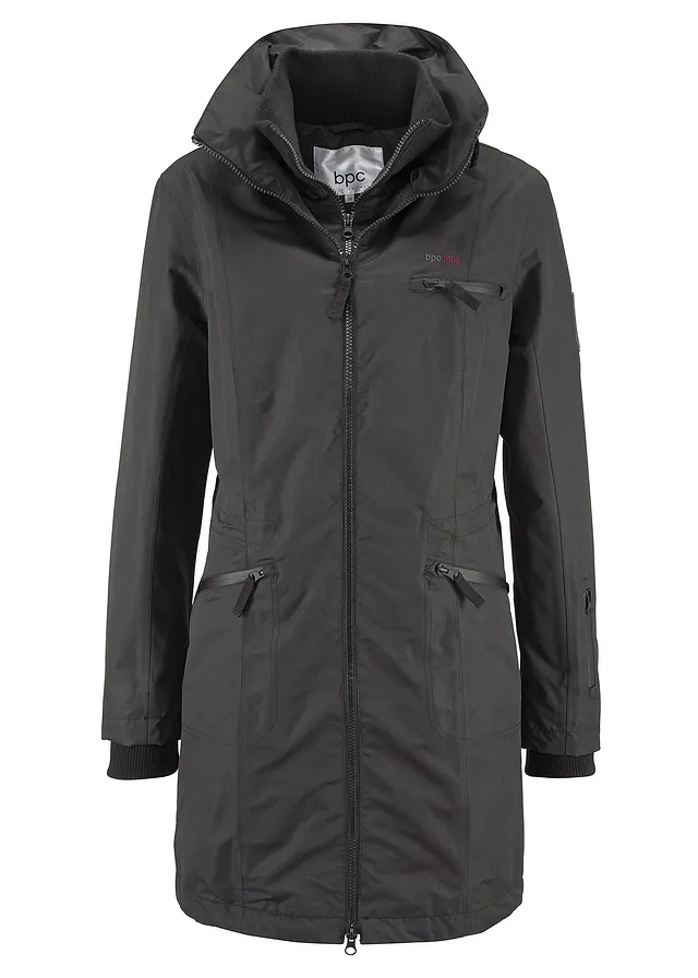 Funkčná outdoorová bunda, vzhľad 2 v 1, s kapucňou, nepremokavá