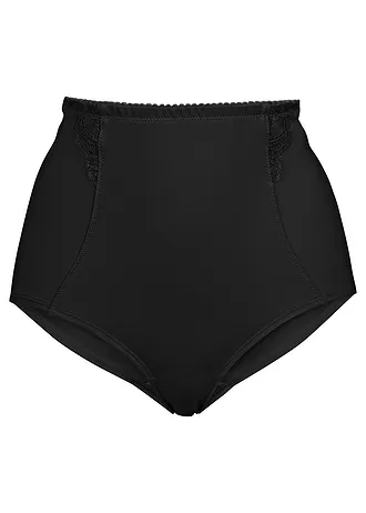Stahovací bokové kalhotky, střední tvarující efekt • černá • bonprix obchod