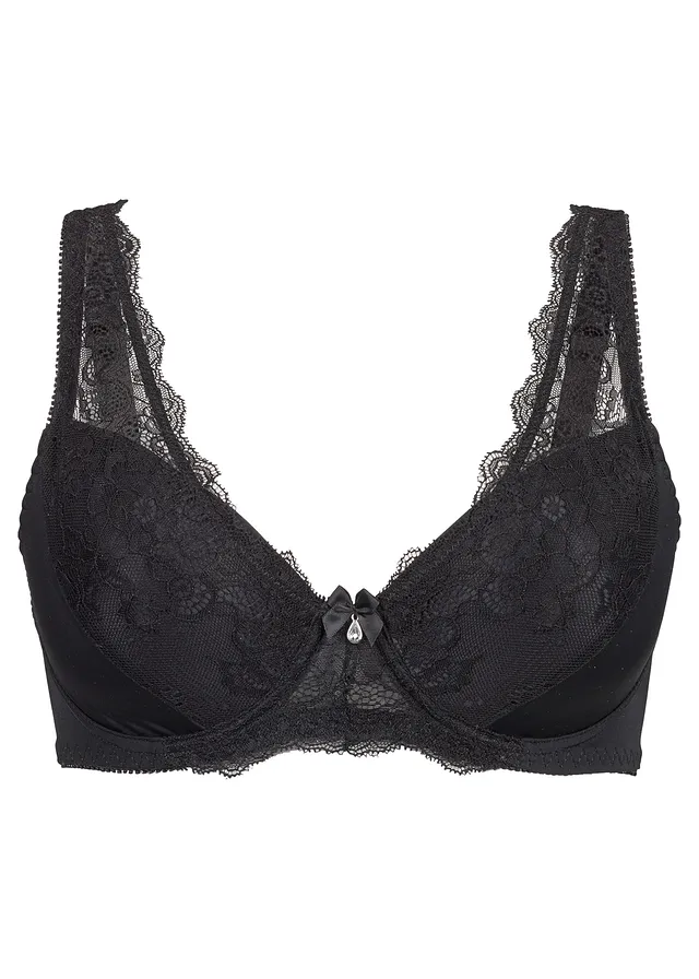 Voorgevormde bh met beugels • zwart • bonprix online shop