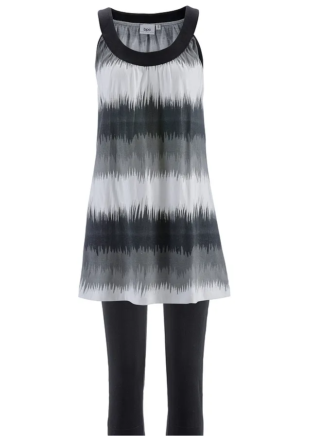 Šaty + capri-legíny (2-dielna sada)