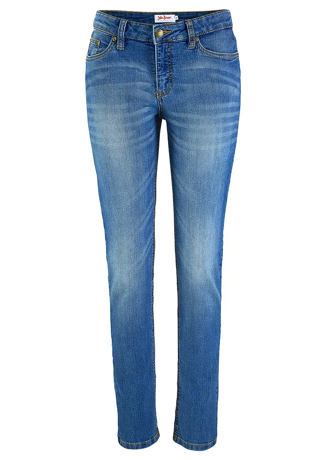 Blugi skinny stretch, mid waist