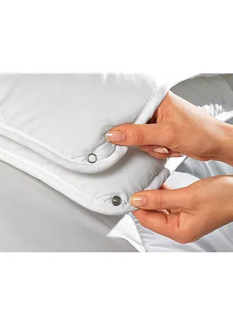 Deka Čtyři roční období, barva: bílá