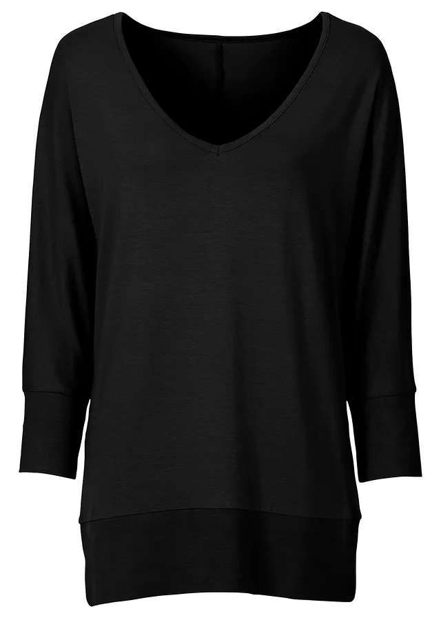 Tričko, oversize, z padavej viskózy